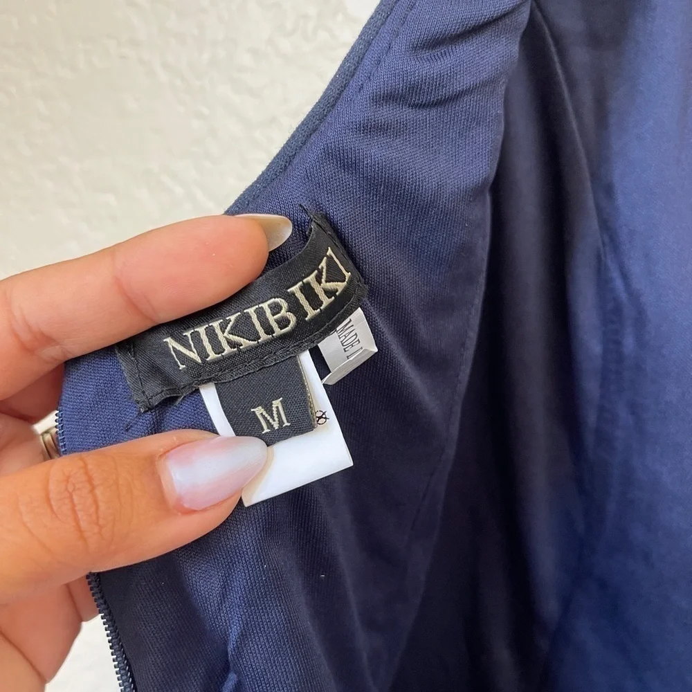 BIN#11 - NIKIBIKI Textured Bodycon Evening Dress - Picture 7 of 8